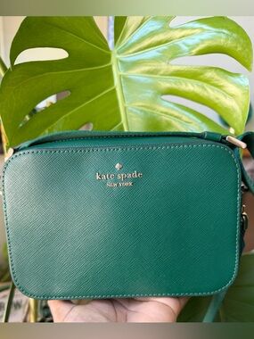 Kate Spade New York Madison Mini Emerald Camera Bag